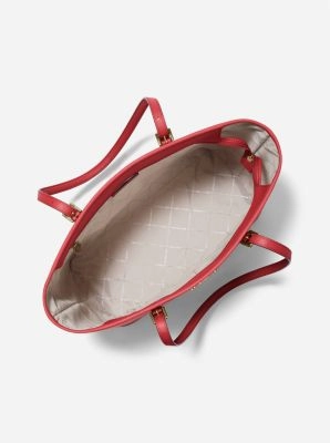 Jet Set Travel Large Saffiano Leather Tote Bag