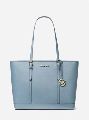 Jet Set Travel Large Saffiano Leather Tote Bag