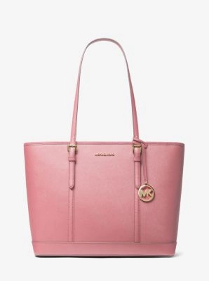 Jet Set Travel Large Saffiano Leather Tote Bag