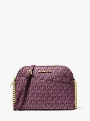 Jet Set Travel Medium Logo Dome Crossbody Bag