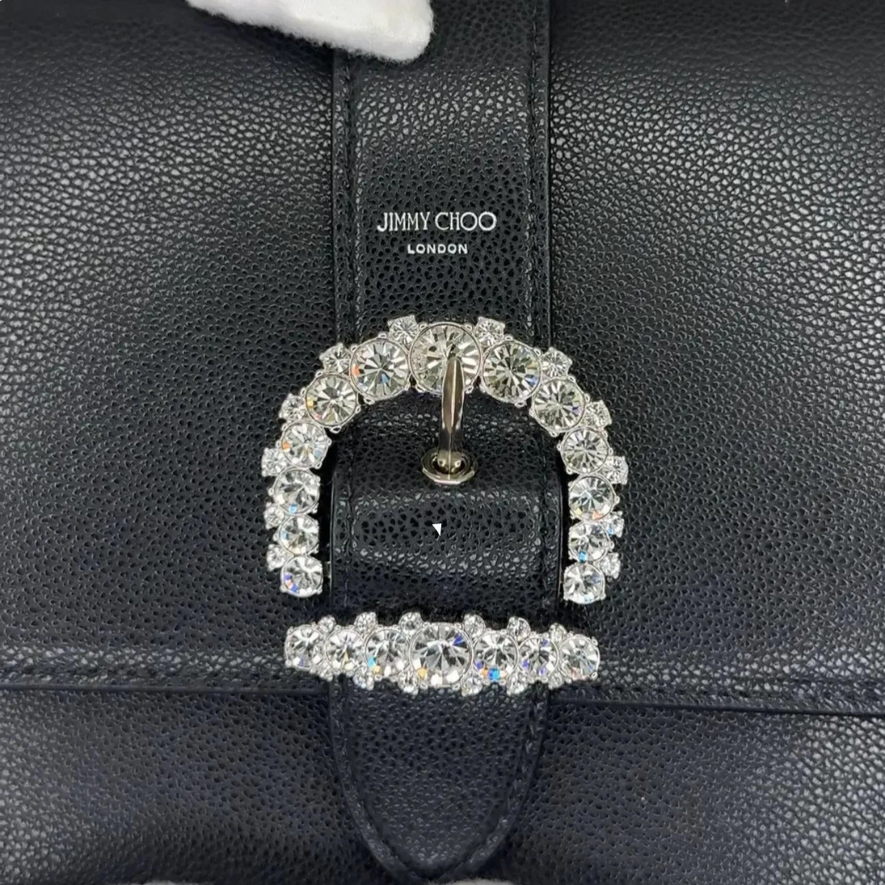 Jimmy Choo black Cheri shoulder bag B22-25