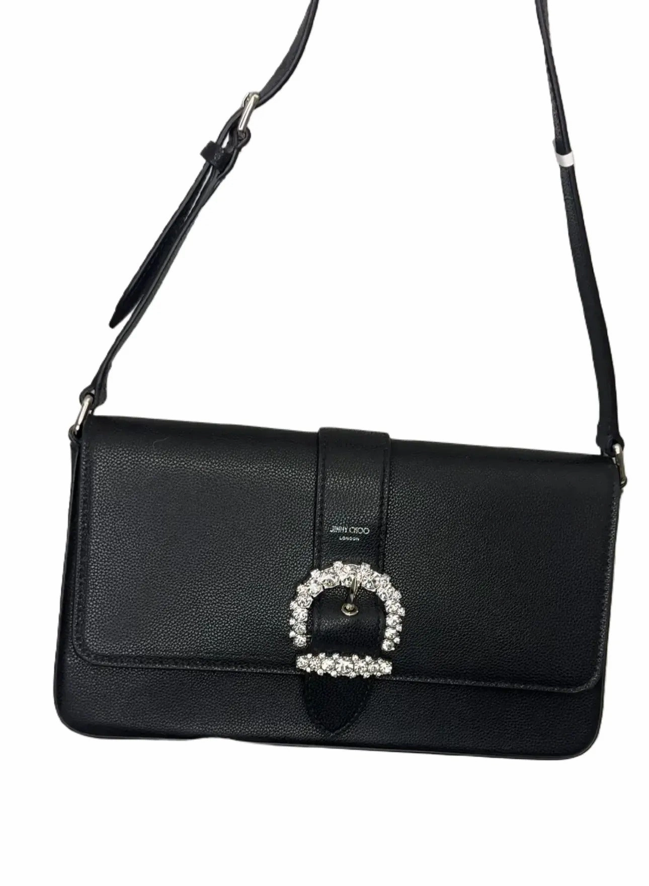 Jimmy Choo black Cheri shoulder bag B22-25