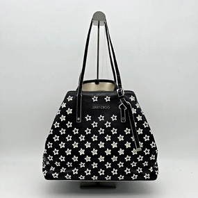 Jimmy Choo Leather Star Tote Bag - Black Totes, Handbags LA5877