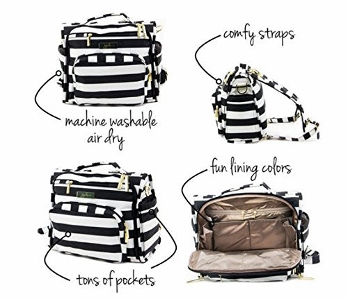 Ju-Ju-Be Legacy Nautical Collection B.F.F. Convertible Diaper Bag The Admiral