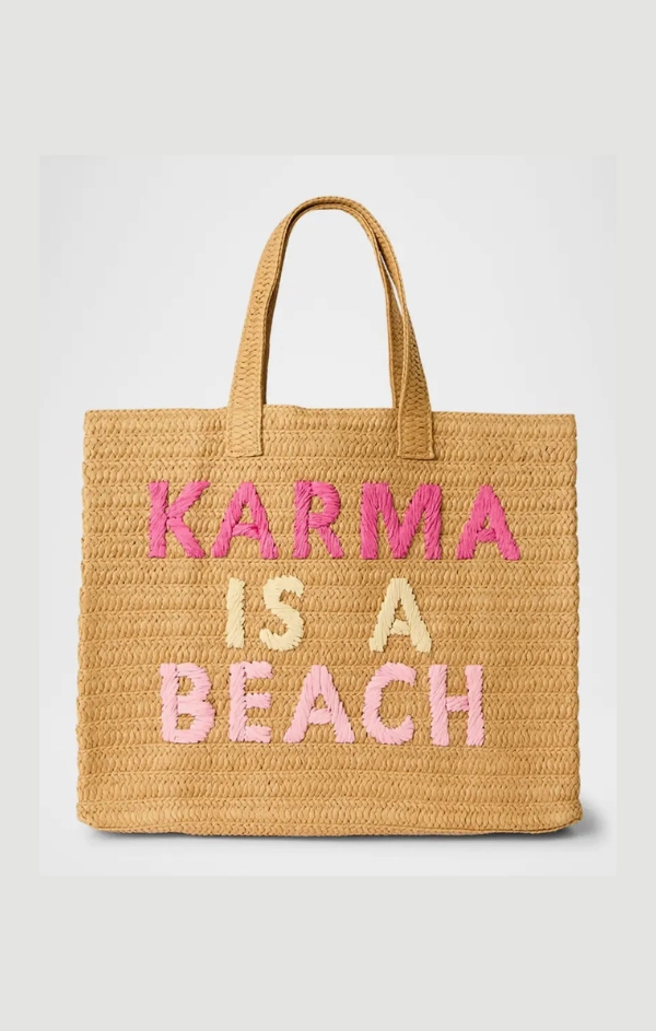 Karma is a Beach Tote