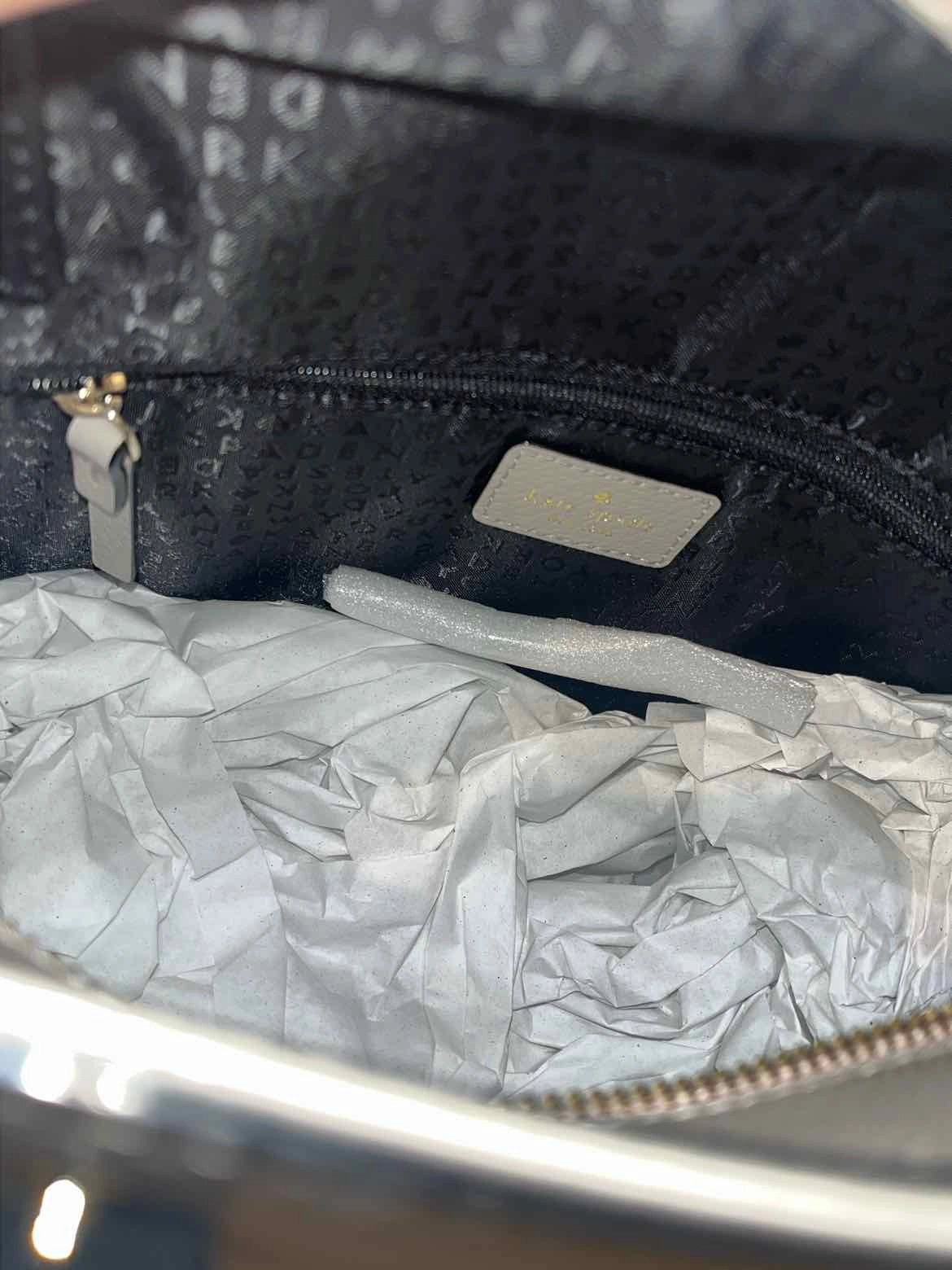 Kate Spade gray and black Handbag
