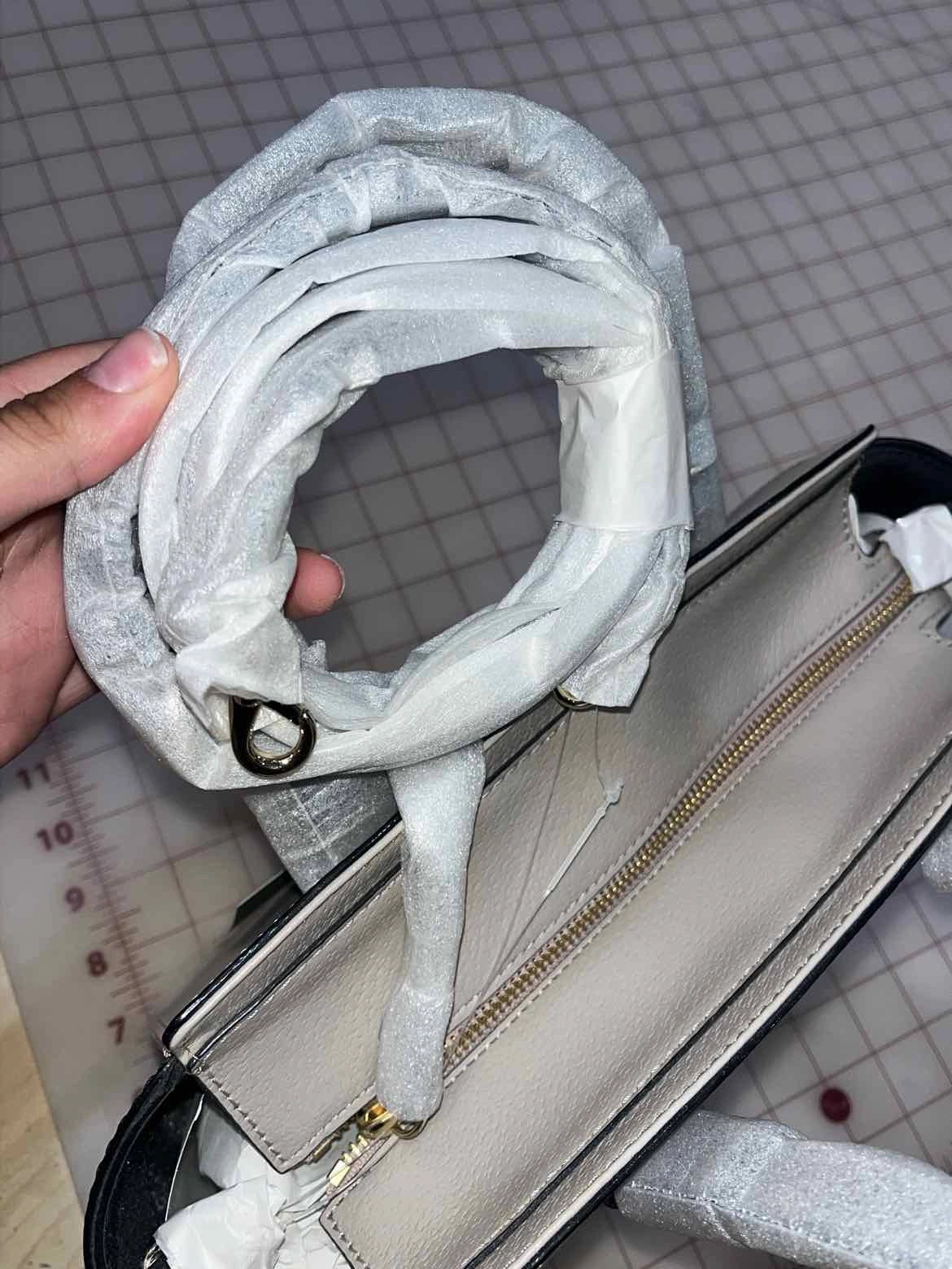 Kate Spade gray and black Handbag