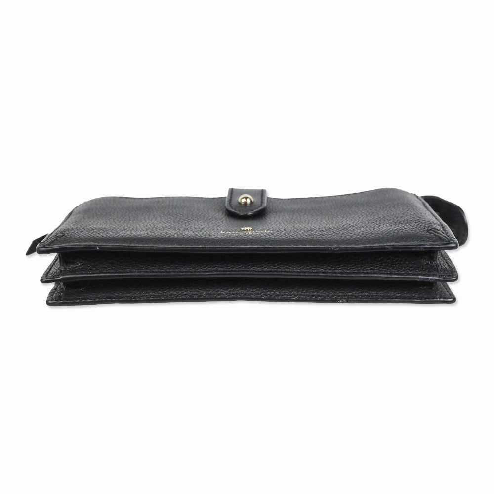 Kate Spade Larchmont Avenue Alegra Black Leather Crossbody Bag