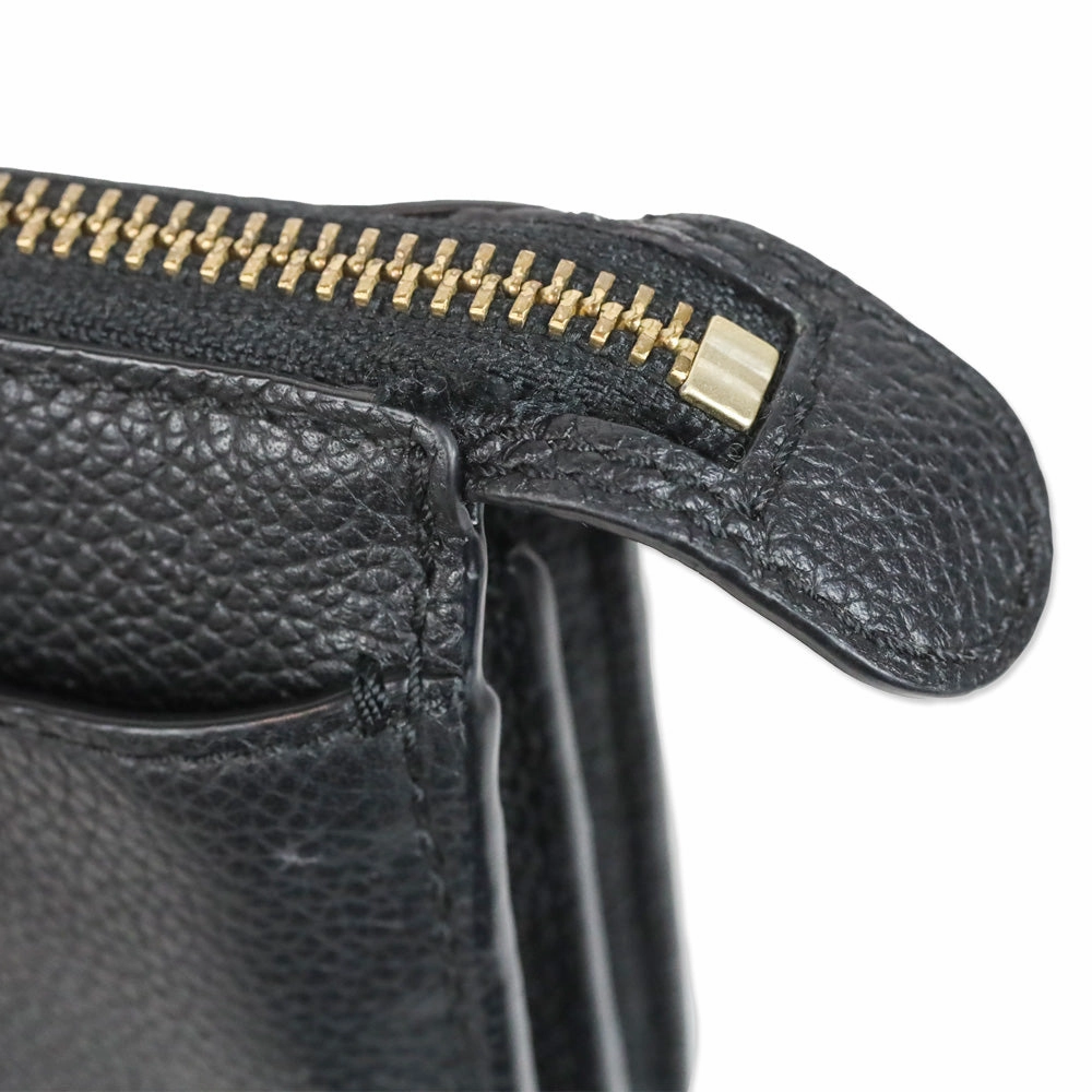 Kate Spade Larchmont Avenue Alegra Black Leather Crossbody Bag