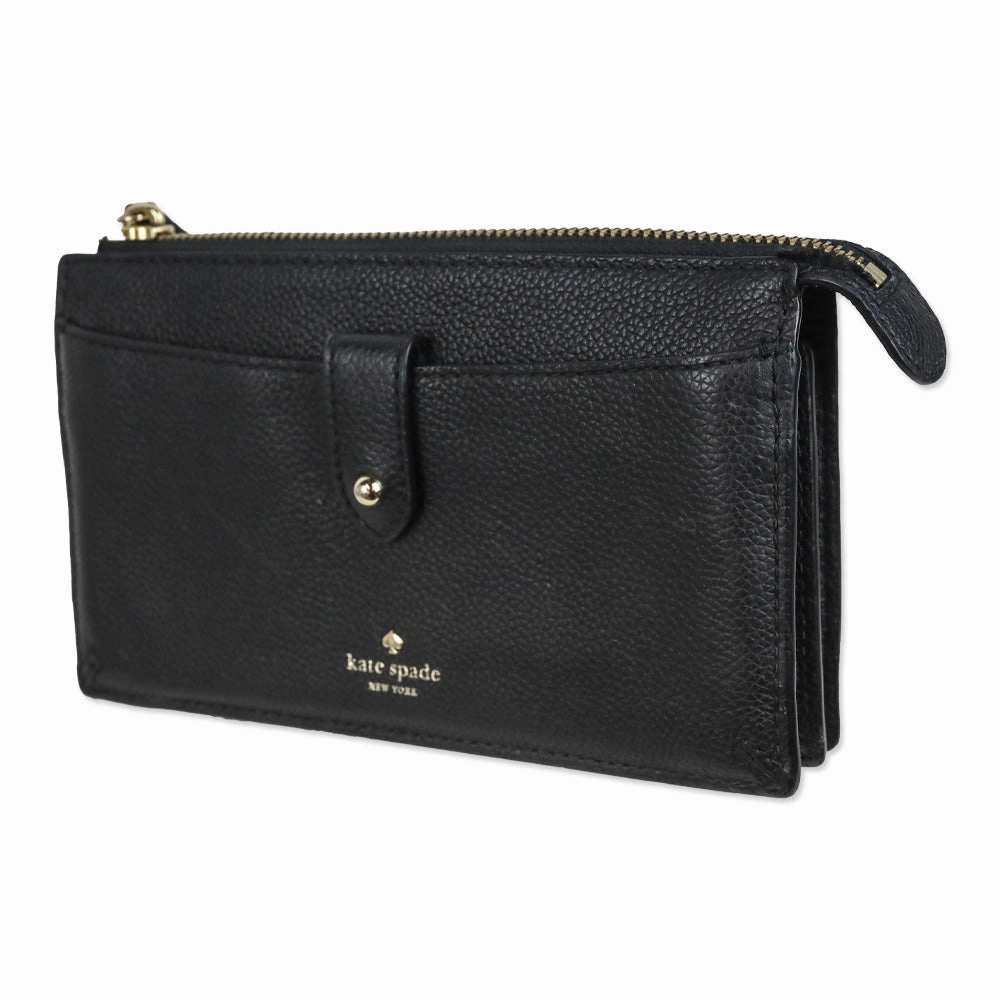 Kate Spade Larchmont Avenue Alegra Black Leather Crossbody Bag