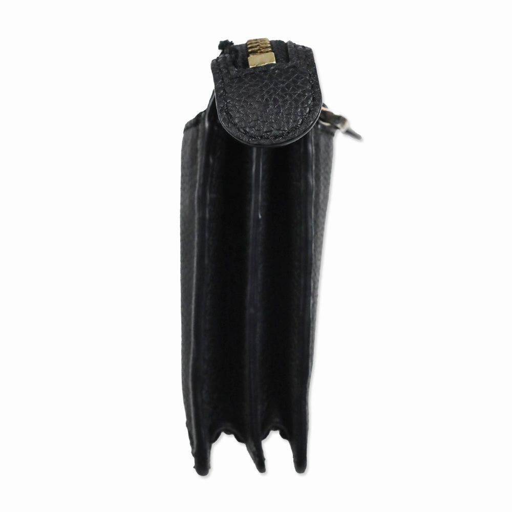Kate Spade Larchmont Avenue Alegra Black Leather Crossbody Bag
