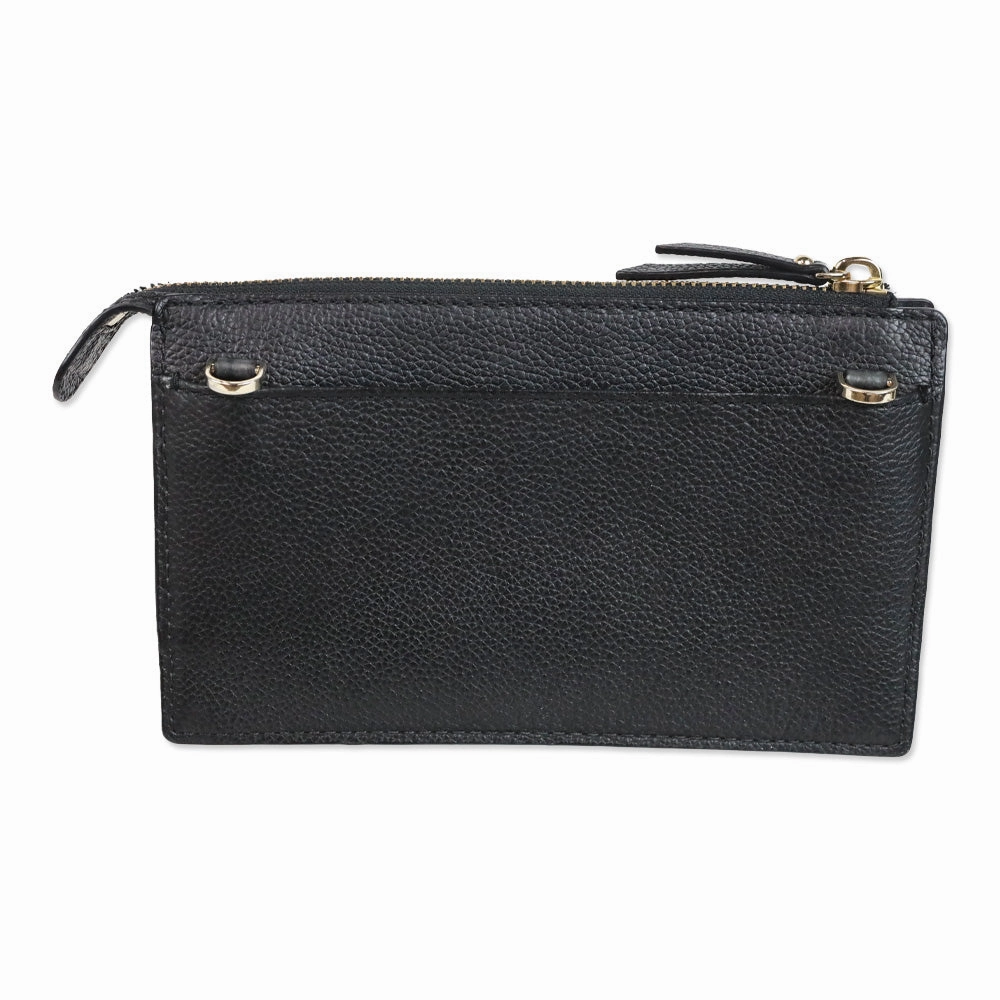 Kate Spade Larchmont Avenue Alegra Black Leather Crossbody Bag