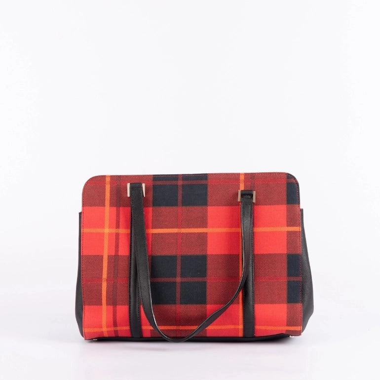 Kate Spade Miles Newbury Lane Plaid Tote