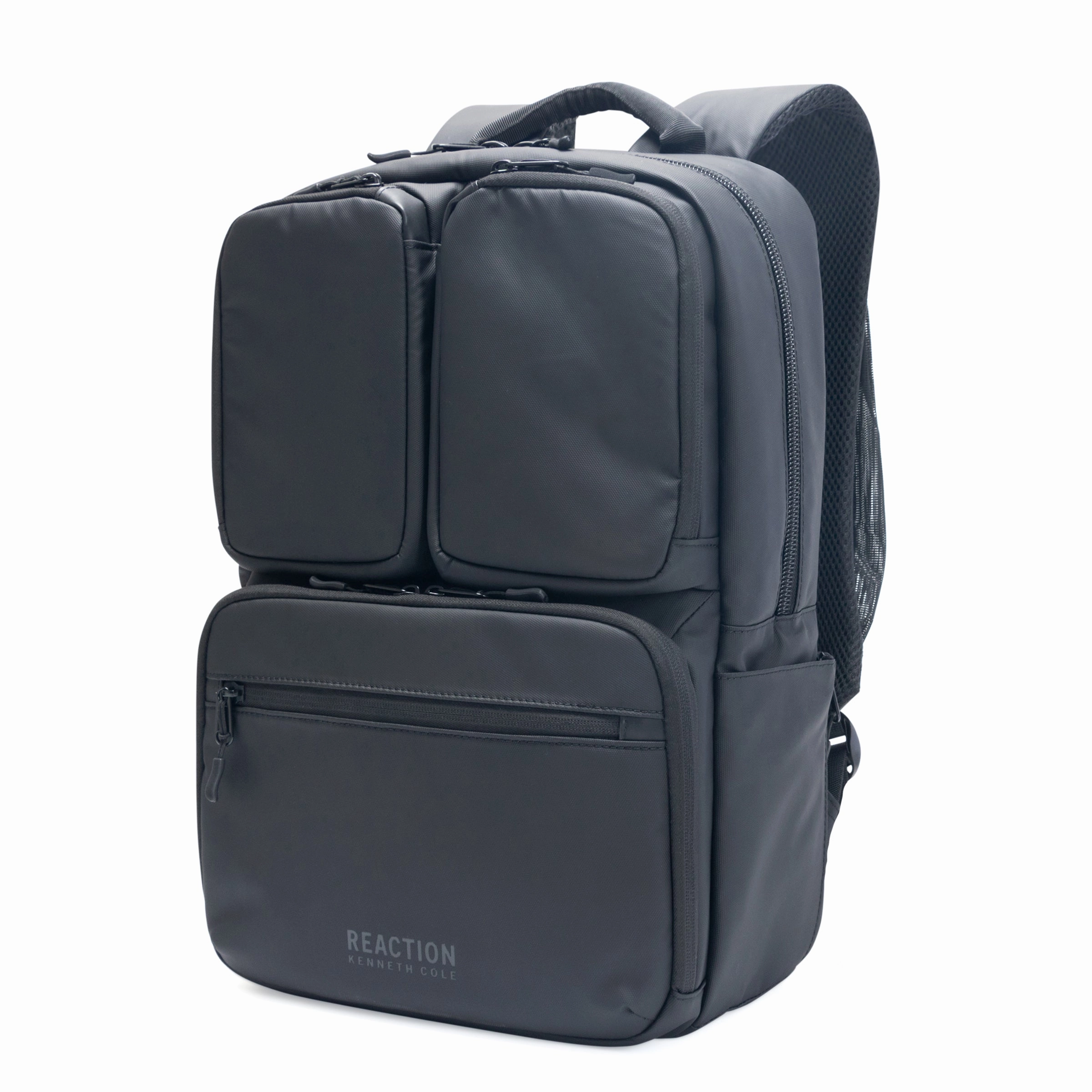 Kenneth Cole Reaction Ryder 16" & 17" Polyester Laptop and Tablet Backpack with removable 16" laptop sleeve