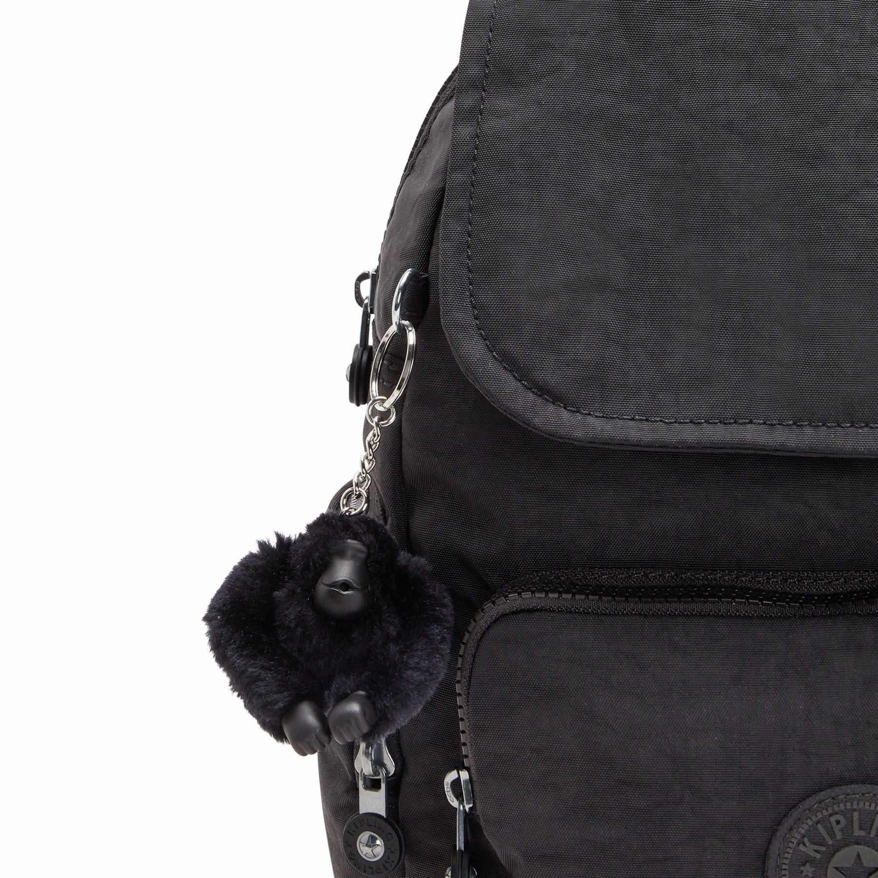 Kipling City Zip Small  Backpack Black Noir