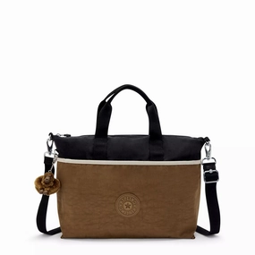 Kipling Elida Shoulder Bag - Dry Laurel Bl M