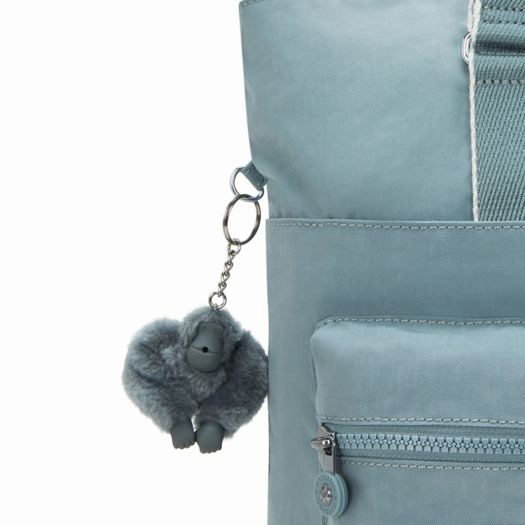 Kipling India 16" Laptop Tote Bag - Relaxed Grey