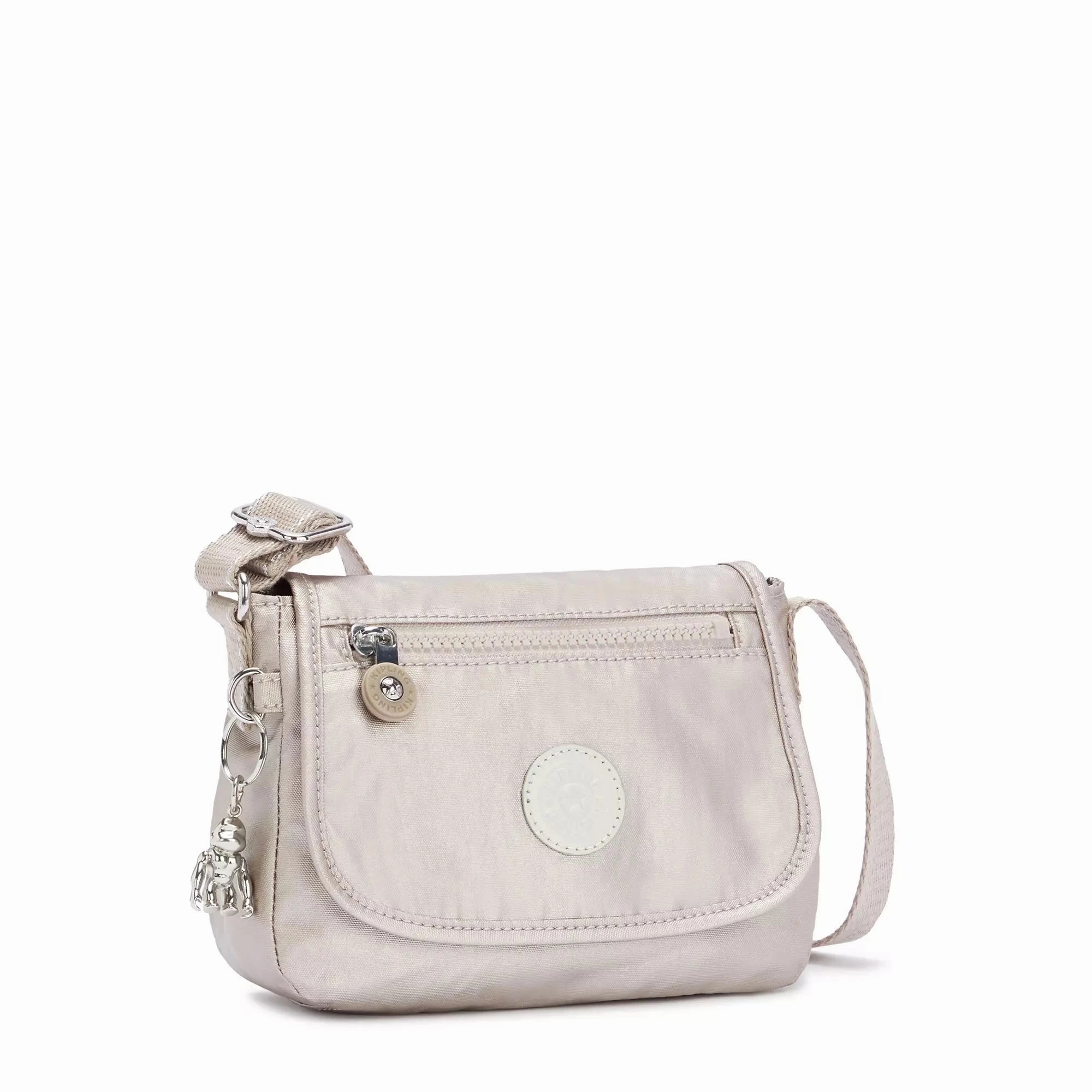 Kipling Sabian Metallic Crossbody Mini Bag - Metallic Glow