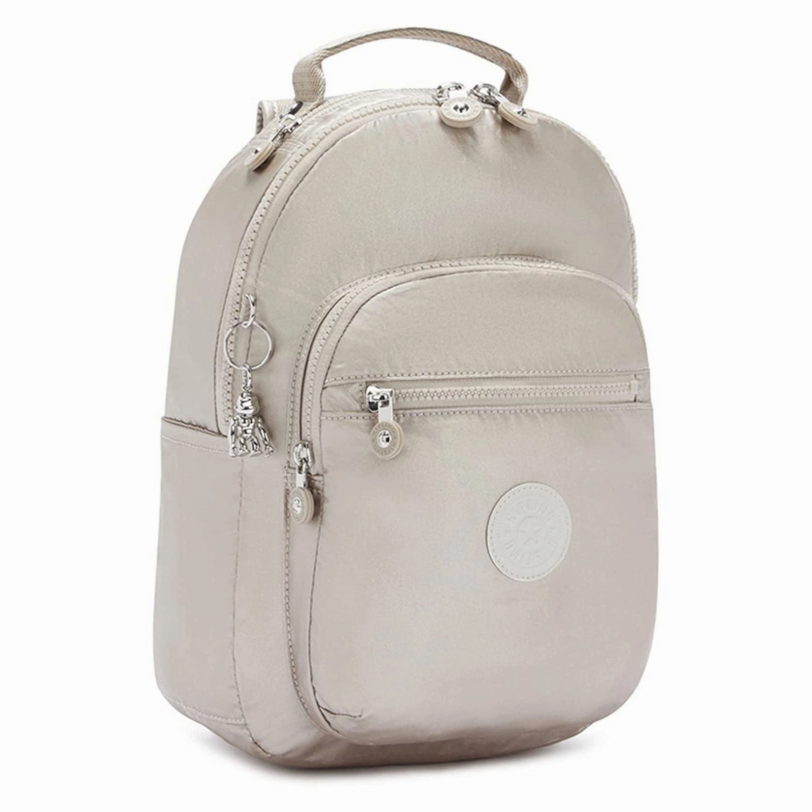 Kipling Seoul Small Metallic Tablet Backpack