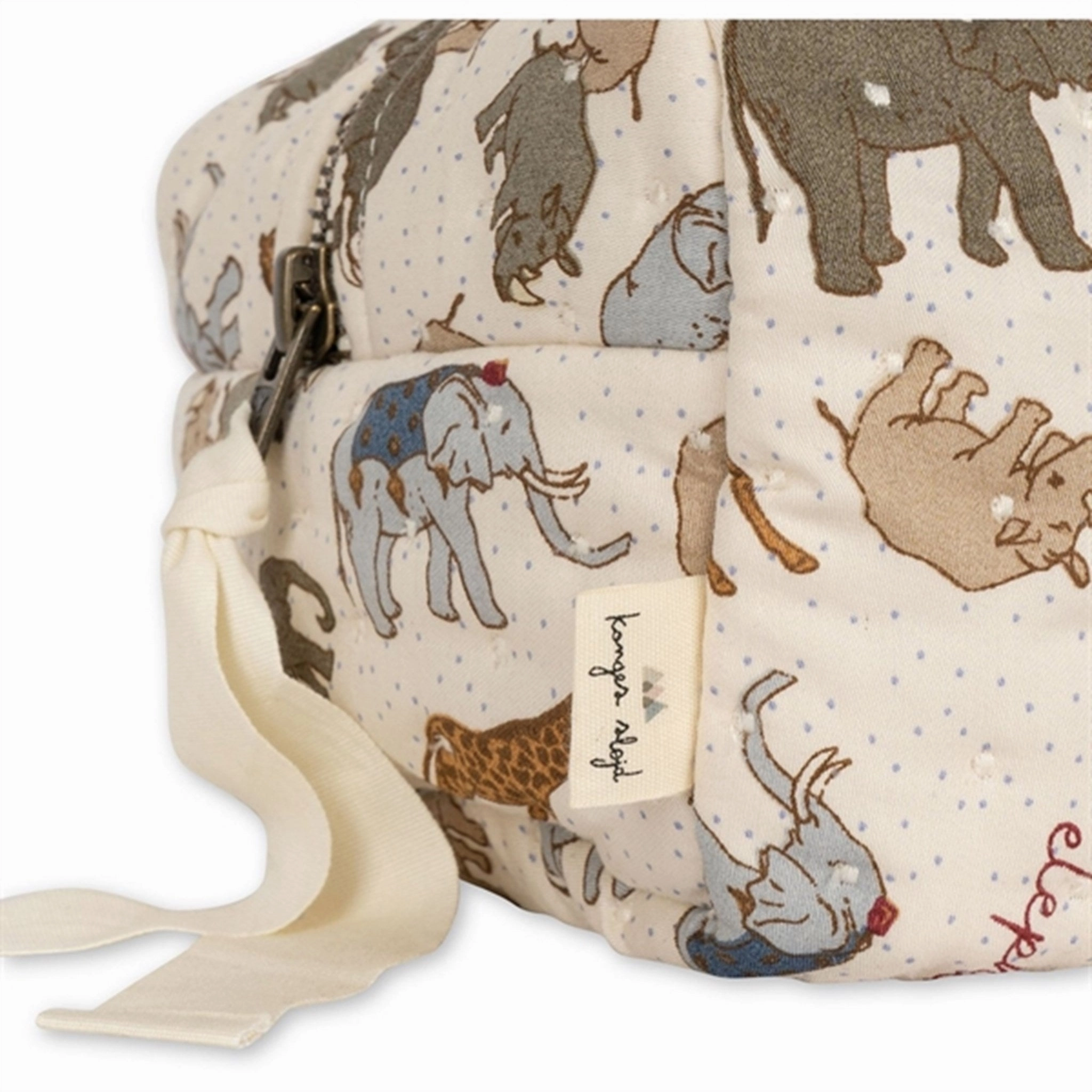 Konges Sljd Elephantastic Small Quilted Toiletry Bag