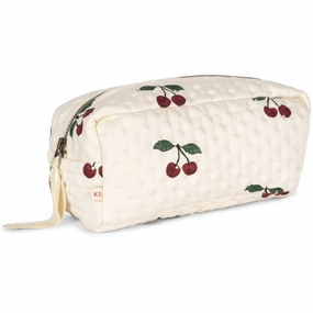 Konges Sljd Ma Grande Cerise Small Quilted Toiletry Bag