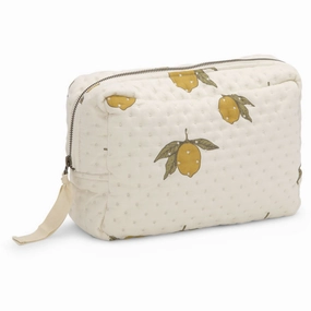 Konges Sljd Mon Grand Citron Big Quilted Toiletry Bag