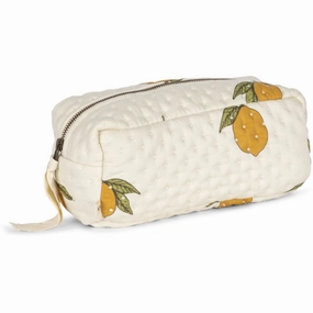 Konges Sljd Mon Grand Citron Small Quilted Toiletry Bag