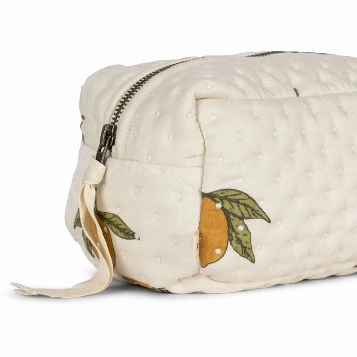 Konges Sljd Mon Grand Citron Small Quilted Toiletry Bag