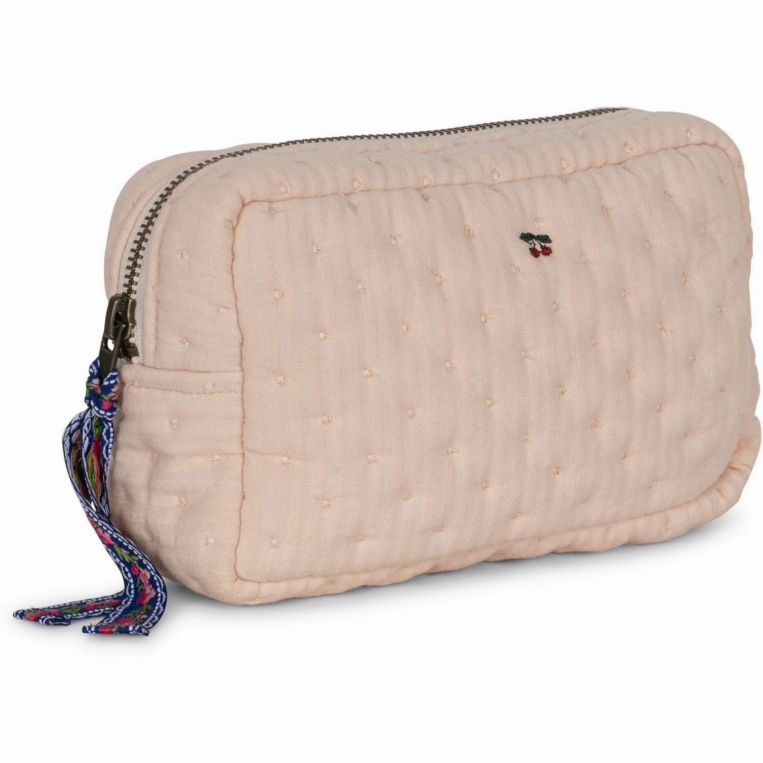 Konges Sljd Seersucker Toiletry Bag Small Cameo Rose