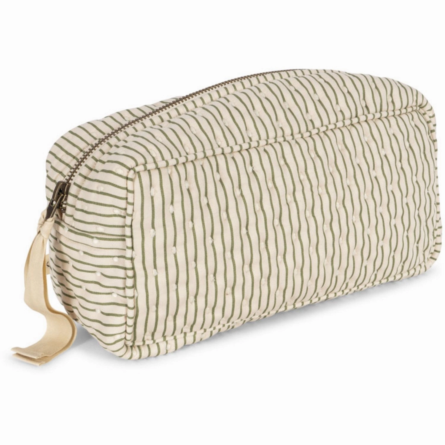 Konges Sljd Tea Stripe Small Quilted Toiletry Bag