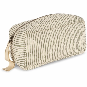 Konges Sljd Tea Stripe Small Quilted Toiletry Bag