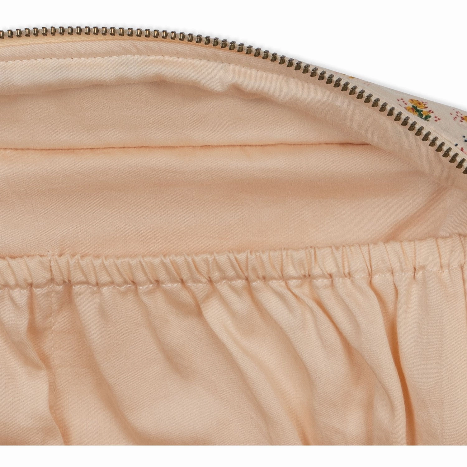 Konges Sljd Toilet Bag Quiltet Big Bloomie Blush