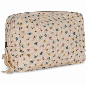 Konges Sljd Toilet Bag Quiltet Big Bloomie Blush