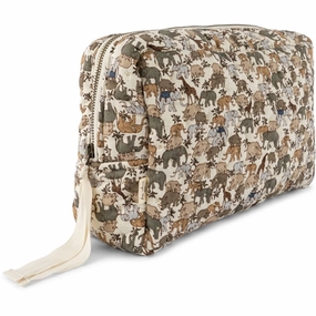 Konges Sljd Toiletry Bag Big Quilted Safari