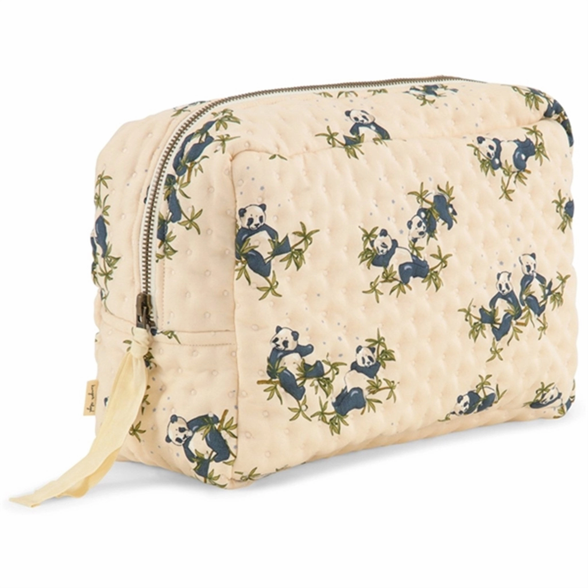 Konges Sljd Toiletry Bag Quiltet Large Panda Nuit
