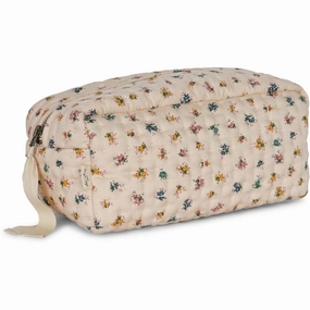 Konges Sljd Toiletry Bag Quiltet Lille Bloomie Blush