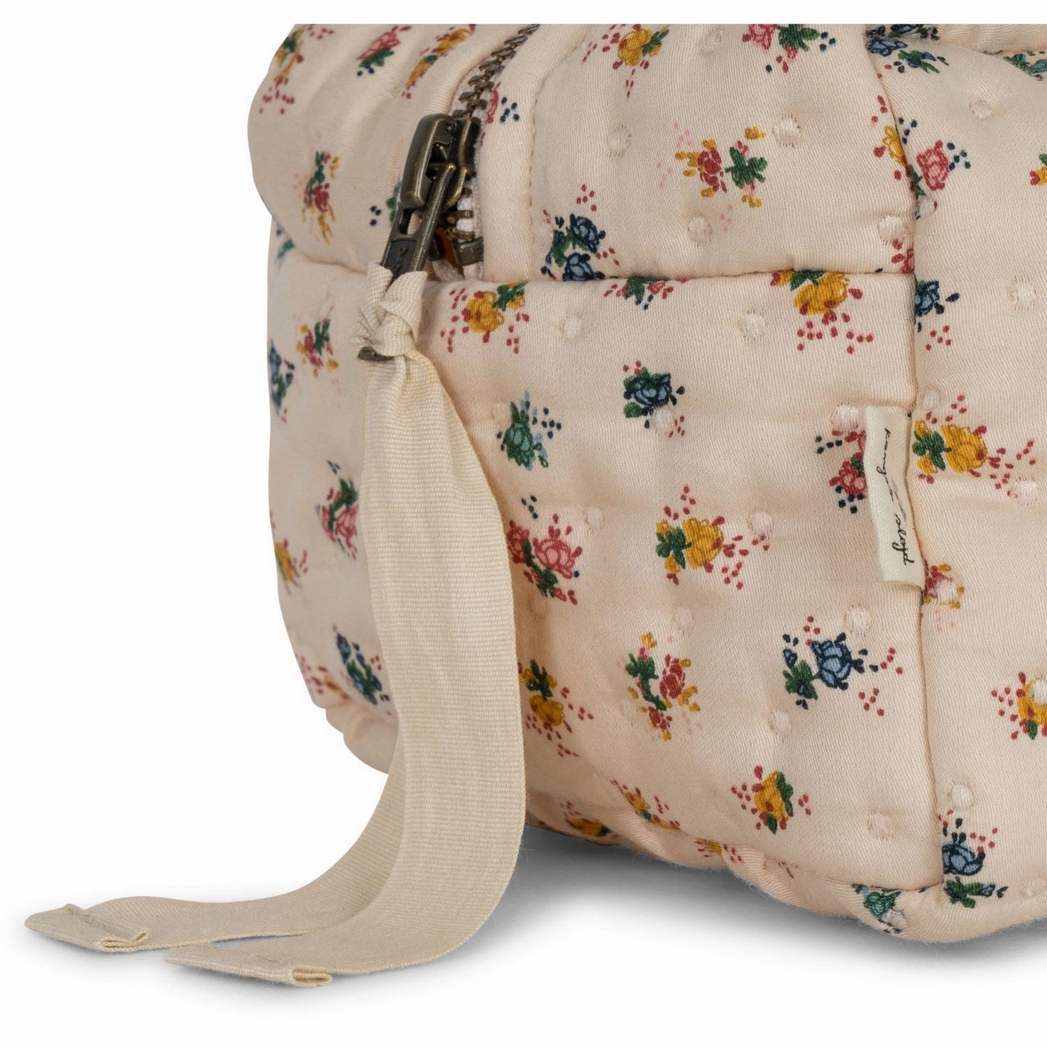 Konges Sljd Toiletry Bag Quiltet Lille Bloomie Blush