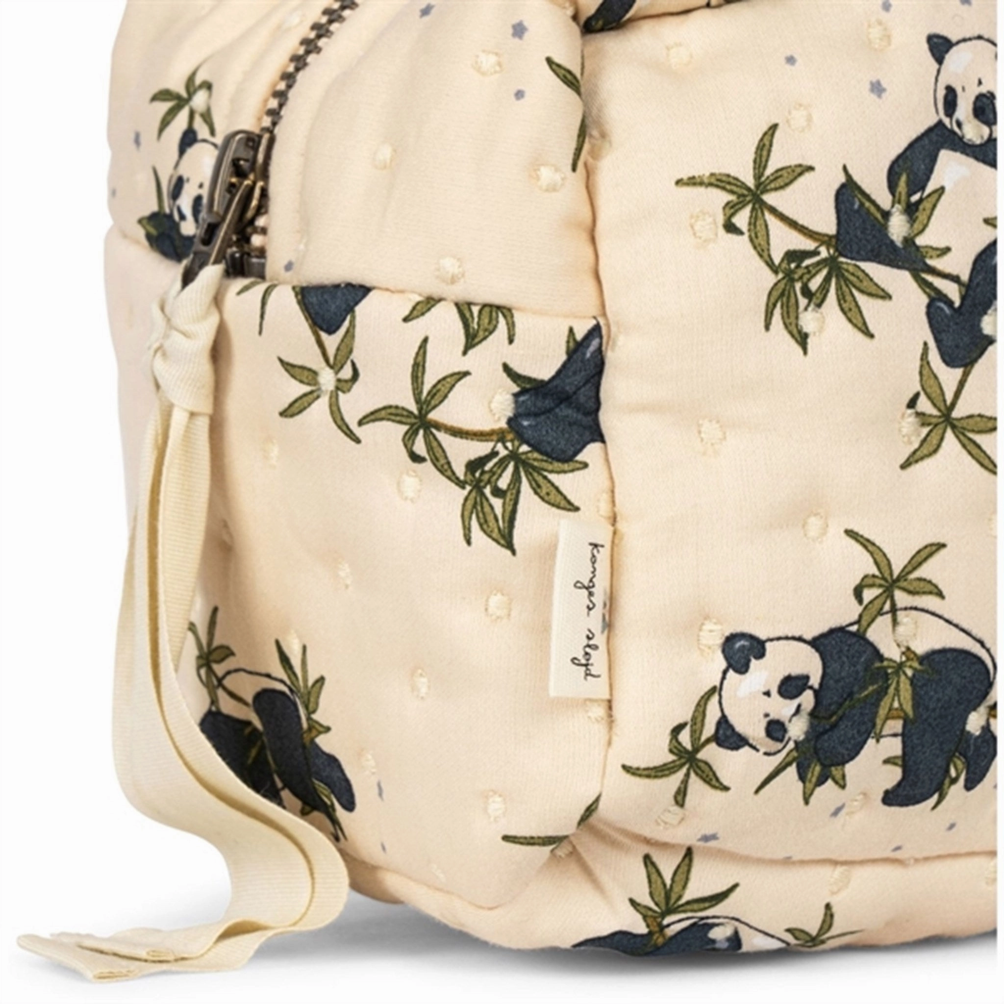 Konges Sljd Toiletry Bag Quiltet Lille Panda Nuit