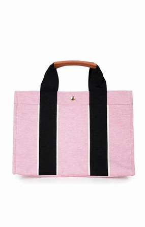 Kylie Leather Accent Tote