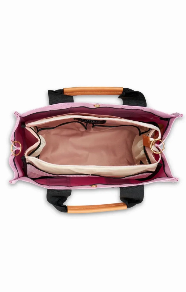 Kylie Leather Accent Tote