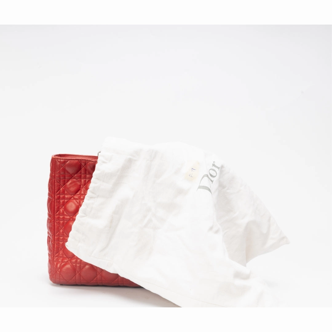 Lady Dior Red satchel