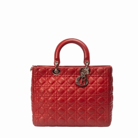 Lady Dior Red satchel