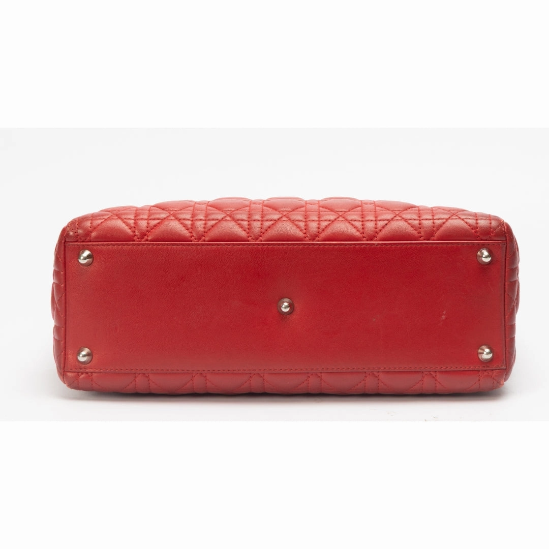Lady Dior Red satchel
