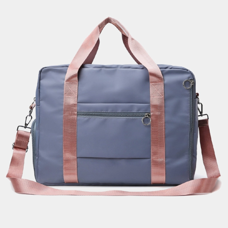Large Capacity Oxford Cloth Fitness Duffle with Independent Shoe Compartment
