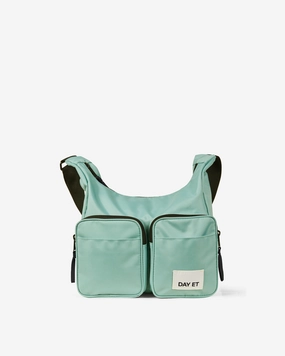 Large Nylon Tri Crossbody Bag