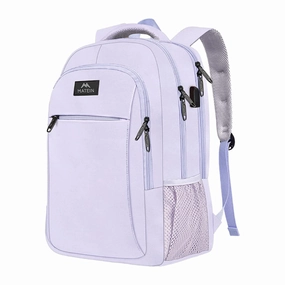 Lavender Purple Mlassic Travel Laptop Backpack