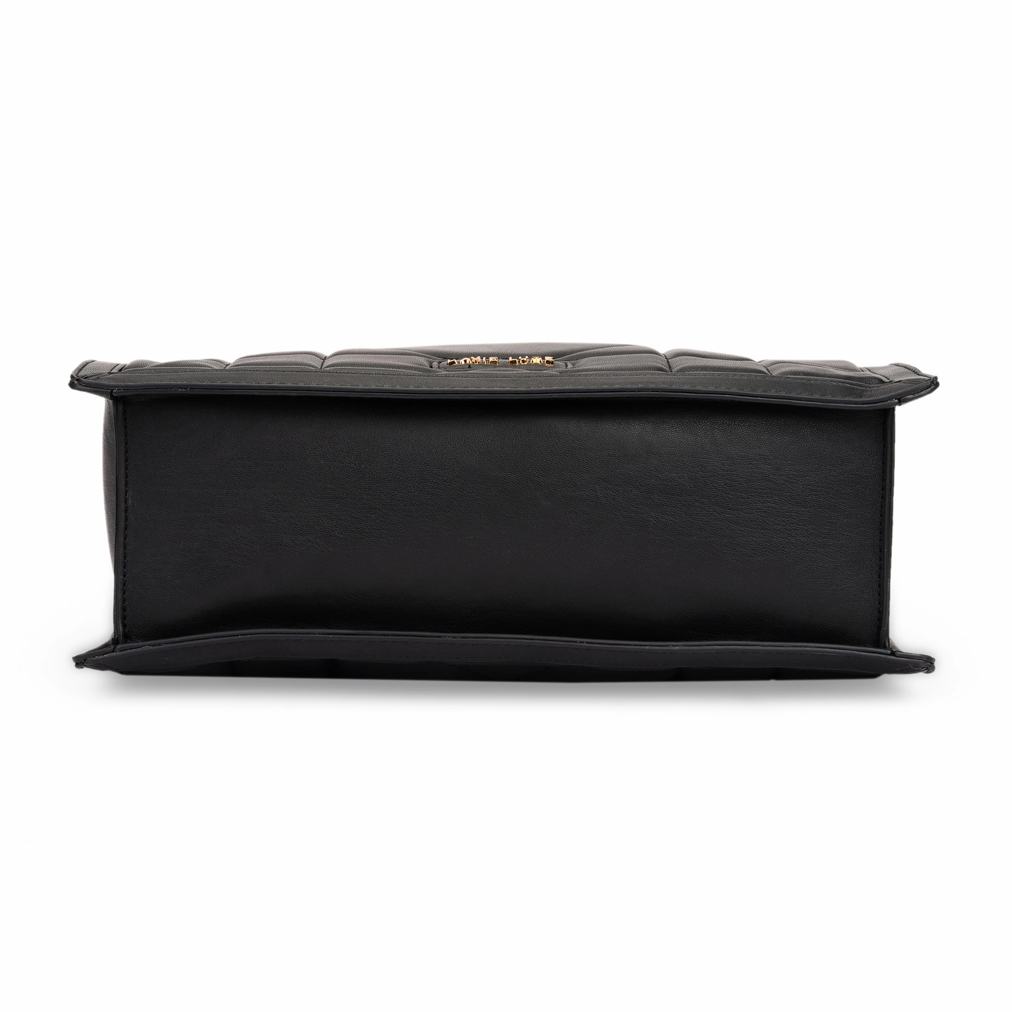 Lavie Luxe Black Large Women's Diobox Satchel Bag