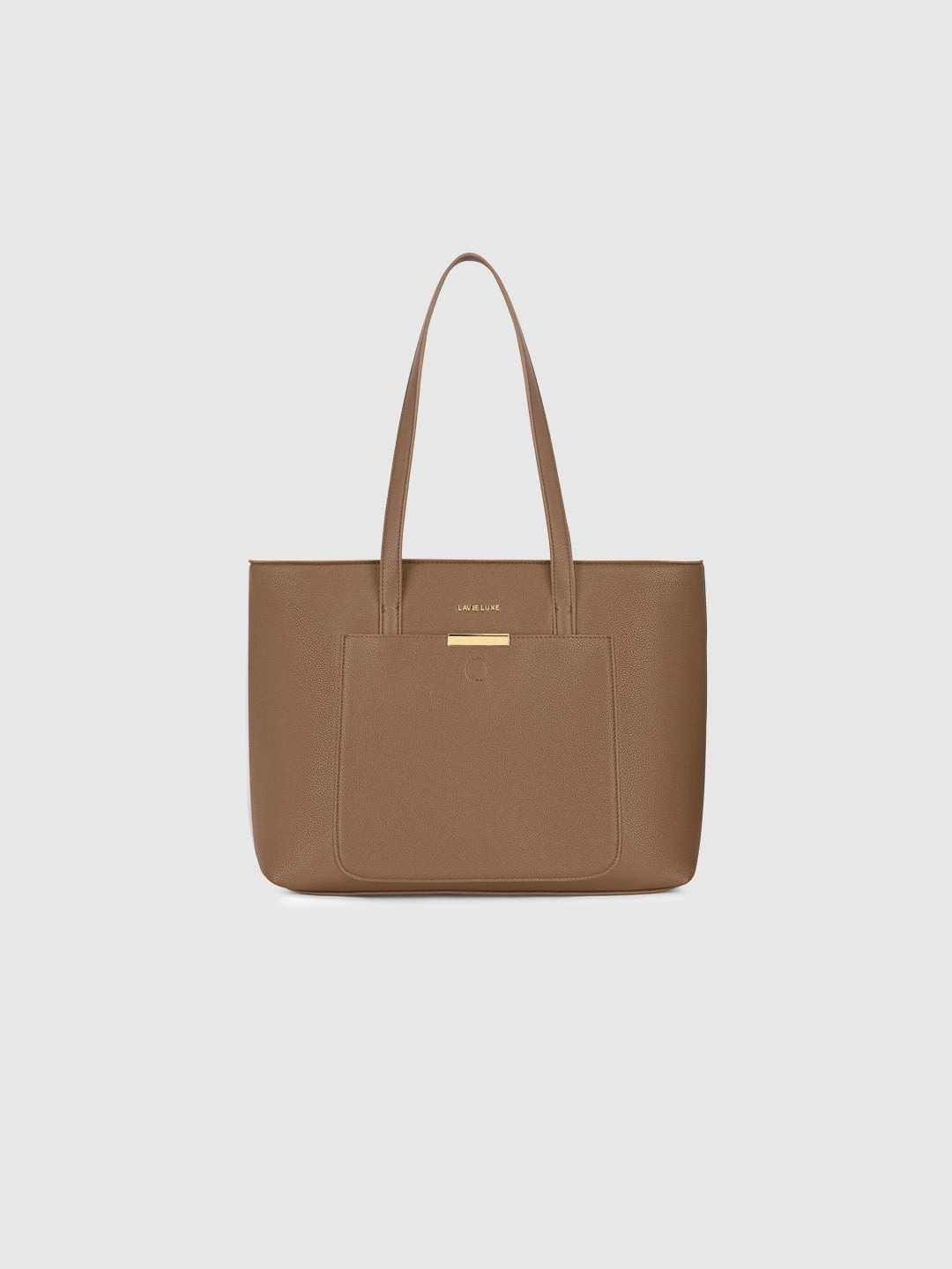 Lavie Luxe Bliss Tan Large Women's Tote