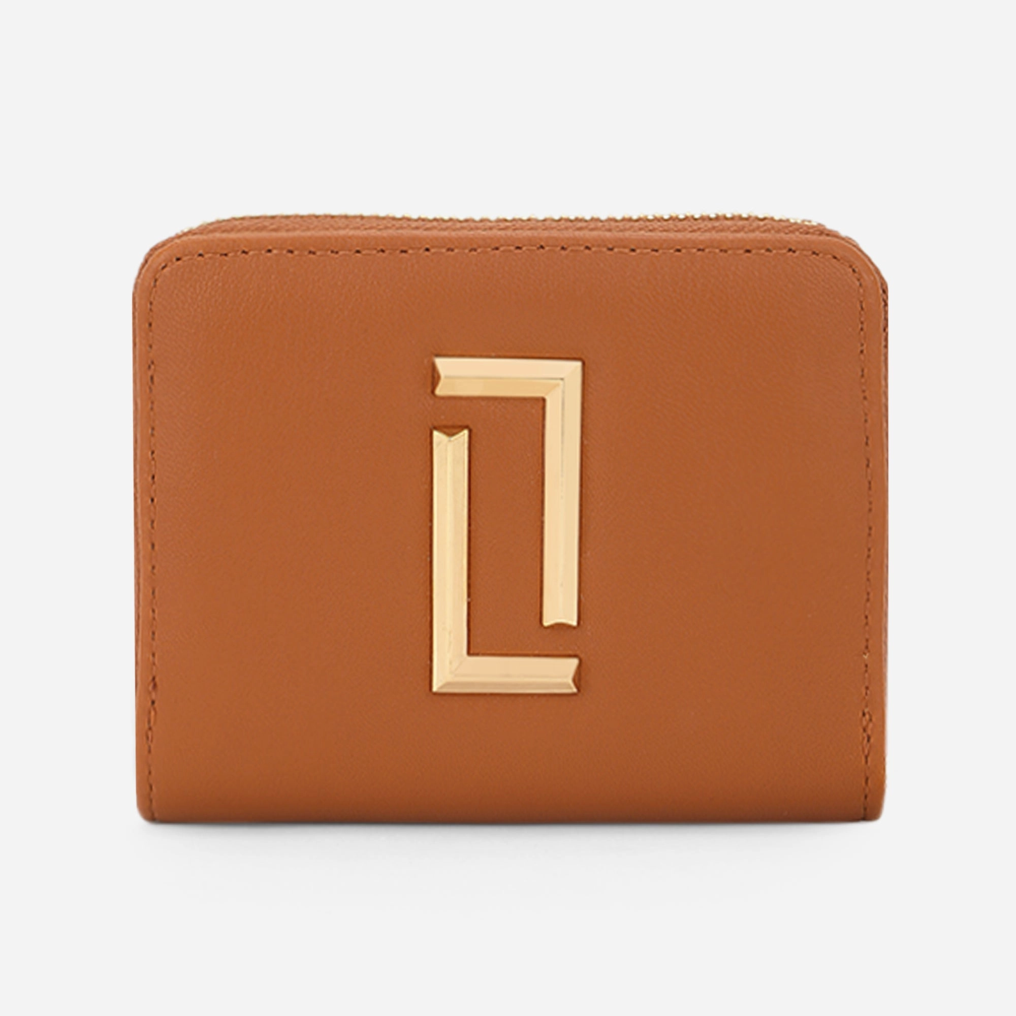 Lavie Luxe flap24 Tan Small Women's Bifold wallet