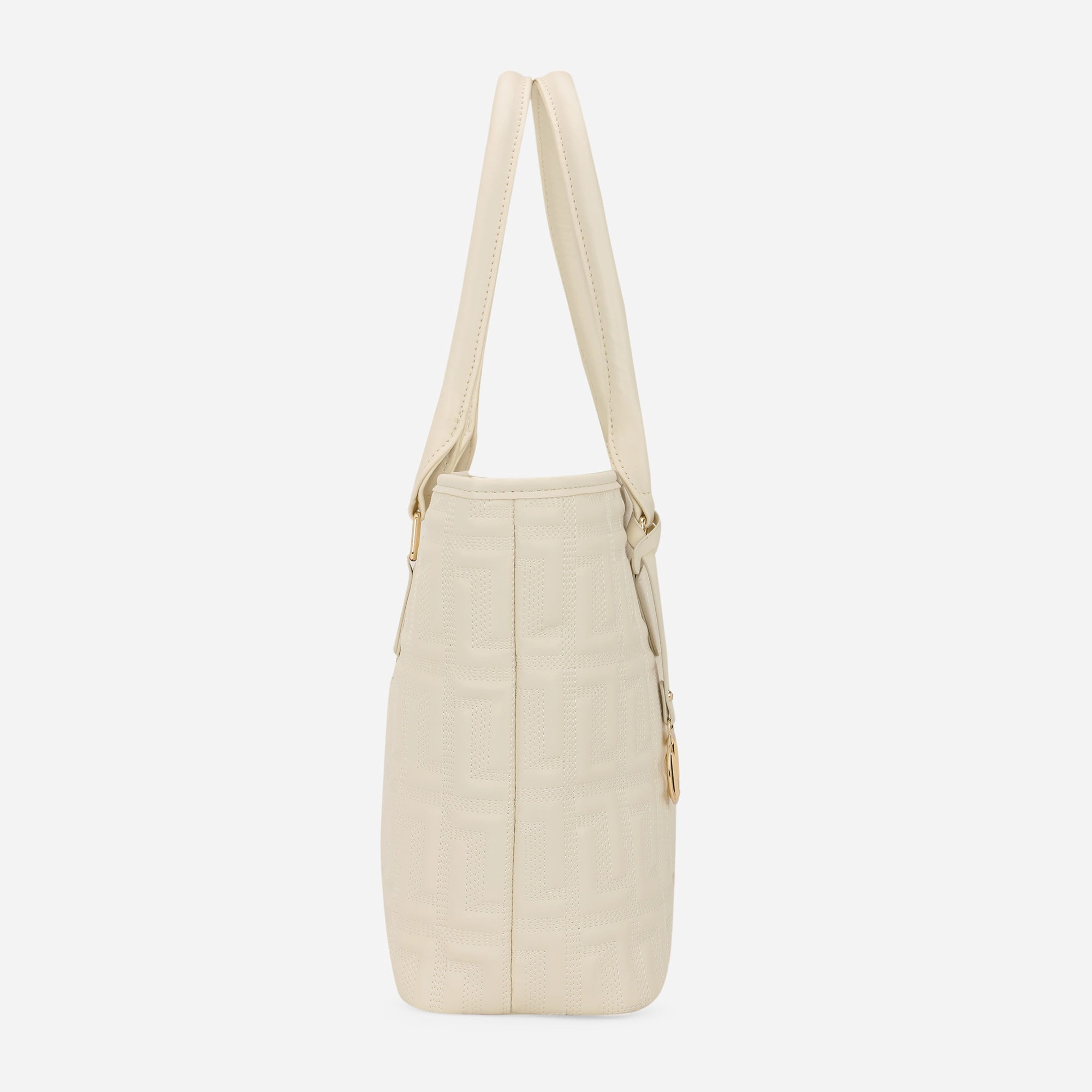 Lavie Luxe Jerry Off White Large Women's Tote